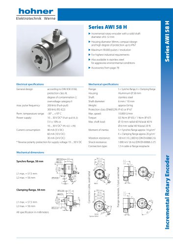 Series AWI 58 H