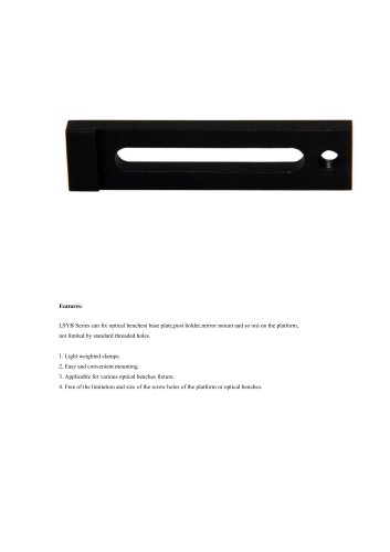 JXLS Base Clamp LSYB1 Precision Measurement