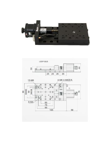 JXLS Cross Roller Series of Motorized Translation Stages LSDP-JS Precision Measurement