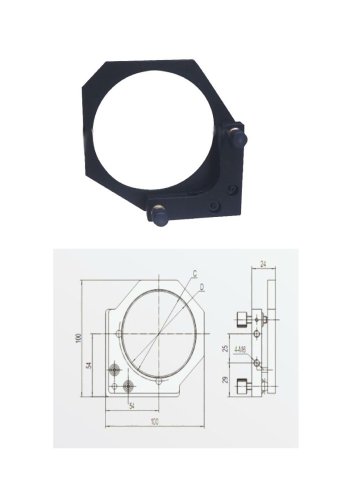 JXLS Large aperture mirror mount LSBF75-1ZT Lab Precision Measurement