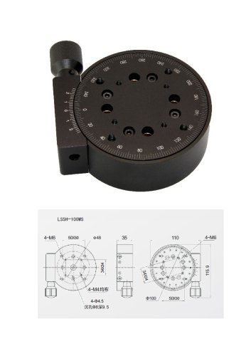 JXLS Manual Rotary Stage LSSH-100WS Precision Measurement