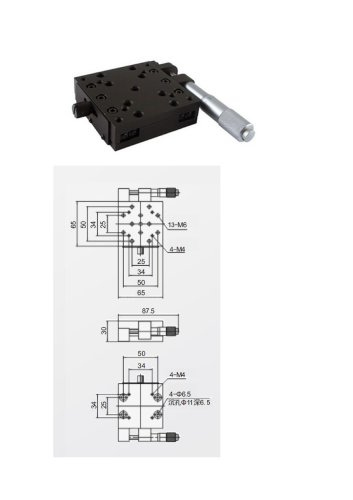 JXLS Manual Translation Stage LSSP-25JVY(RL) Precision Measurement