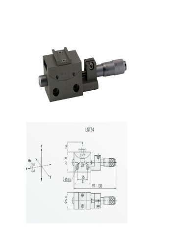 JXLS Optical Fiber Angle Adjustment Frame LSTZ4 Precision Measurement