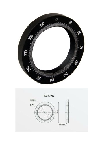 JXLS Ringnested polarized mirror mounts LSPG3-52 Lab Precision Measurement