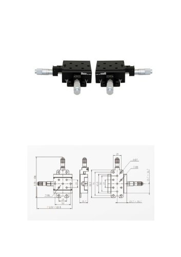 JXLS Two-axis Manual Translation Stage LSSP-13JVR(2)JVL(2)