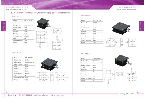 Manual Lab Jack Vertical Translation Stage