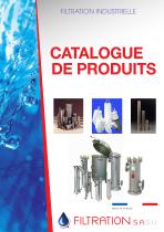 Catalogue de produits FILTRATION SASU - 1
