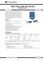 CROSS STACK LASER GAS ANALYZER