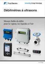 Débitmètres à ultrasons pour les liquides, la vapeur et l’air