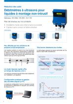 Débitmètres à ultrasons pour les liquides, la vapeur et l’air-8