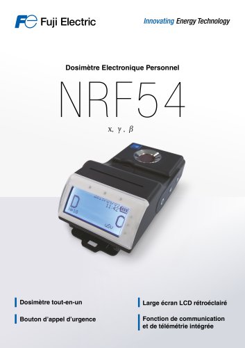 Dosimètre électronique personnel NRF54 pour Rayons X et Gamma avec la mesure de radiation Bêta