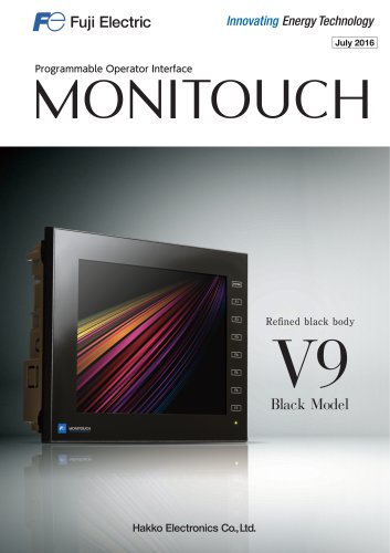 HMI Monitouch V9 Black model