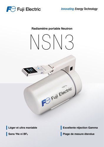 Radiamètre Portable à Neutrons NSN3