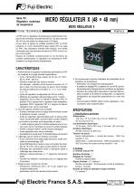 Spécification controleur de temperature PXF4