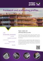 Industry Leaflet - Formwork and Scaffolding