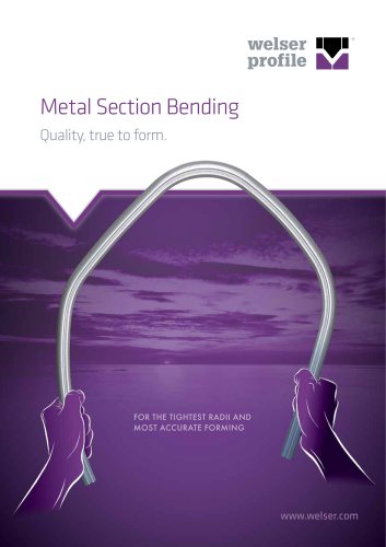 Section Bending Brochure