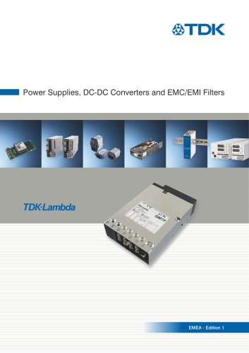 Power Supplies, DC-DC Converters and EMC/EMI Filters