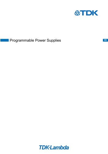 Programmable Power Supplies