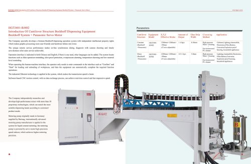 Dispensing Machine: Beckhoff system + Panasonic Servo Motor