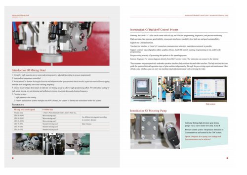 Mixing Head and Beckhoff Control System, Metering Pump