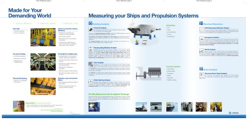 Marine Industries - Noise and Vibration Test and Measurement Solutions