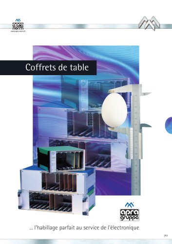 Coffrets de table