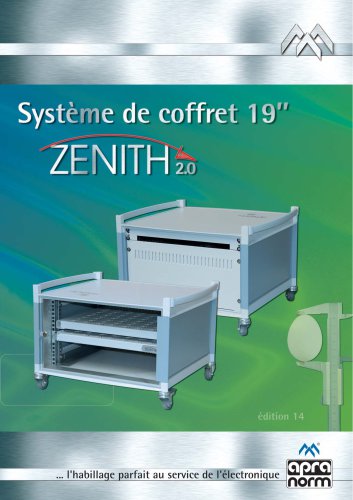 Systéme de coffret 19" ZENITH 2.0