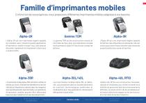 Famille d’imprimantes mobiles - 5