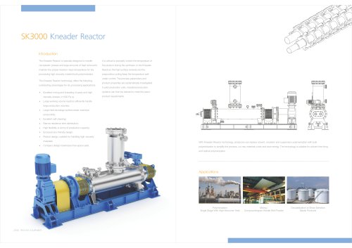 SK3000 KNEADER REACTOR