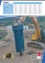 TOPA Hydraulic Breaker "F series"