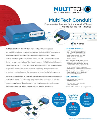 multitech conduit