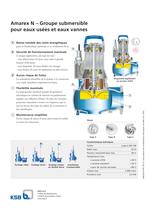 Amarex N ? Groupe submersible pour eaux usées et eaux vannes - 2