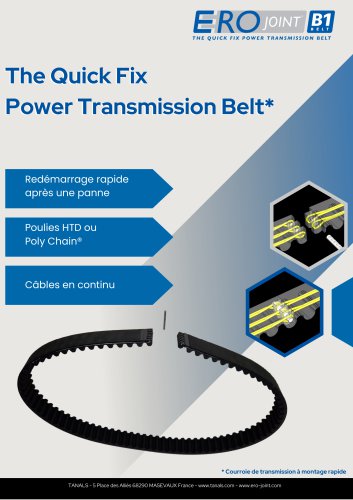 Courroie de transmission ERO Joint&reg; B1