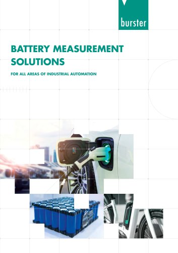 Battery Measurement Solutions