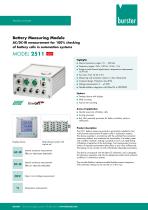 Data Sheet Model 2511