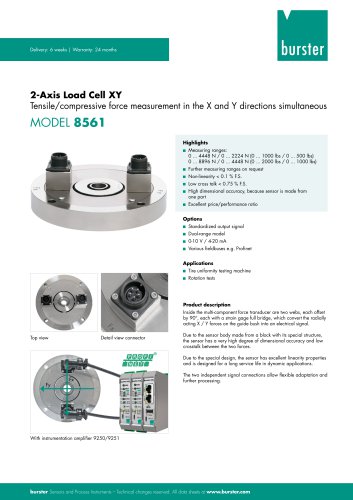 Data Sheet Model 8561