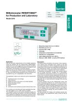 Milliohmmeter RESISTOMAT® Model 2316