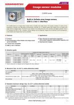 Image sensor modules C16090 series