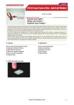 LCOS-SLM (Liquid Crystal on Silicon - Spatial Light Modulator) X15213 series