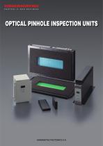 OPTICAL PINHOLE INSPECTION UNITS