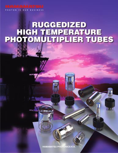 RUGGEDIZED HIGH TEMPERATURE PHOTOMULTIPLIER TUBES