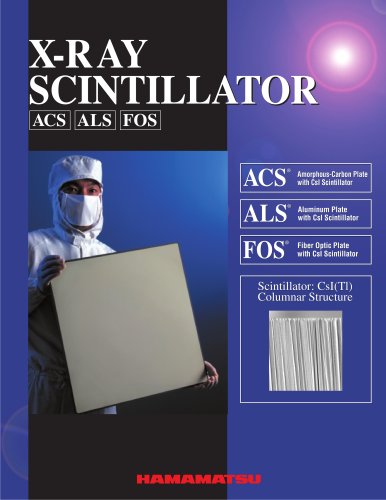 X-RAY SCINTILLATOR ACS ALS FOS