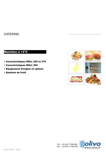 Conteneurs pour le Catering