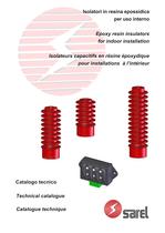 Isolateurs capacitifs en résine époxydique pour installations à l’intérieur - 1