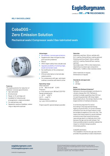 CobaDGS - Zero Emission Solution