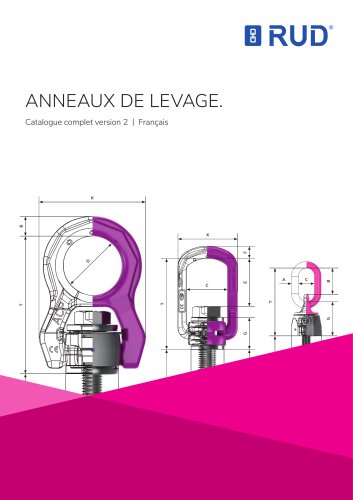 RUD Anneaux de levage