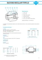 Raccords Oscillants - Manuel Technique - 5