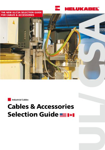 UL-CSA Cables & Accessories Selection Guide