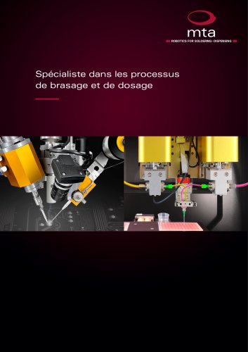 Brochure corporate mta robotics