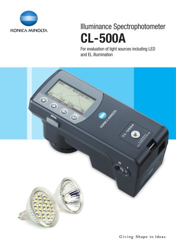 Incident Color Meter CL-500A